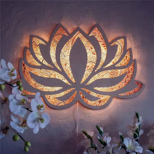 Norvo | Spirituell Lotus Vegglampe