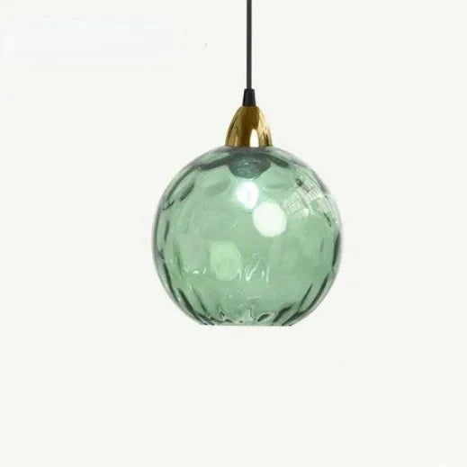 Norvo | Glasora Pendellampe - Transparent Glassball med LED-belysning