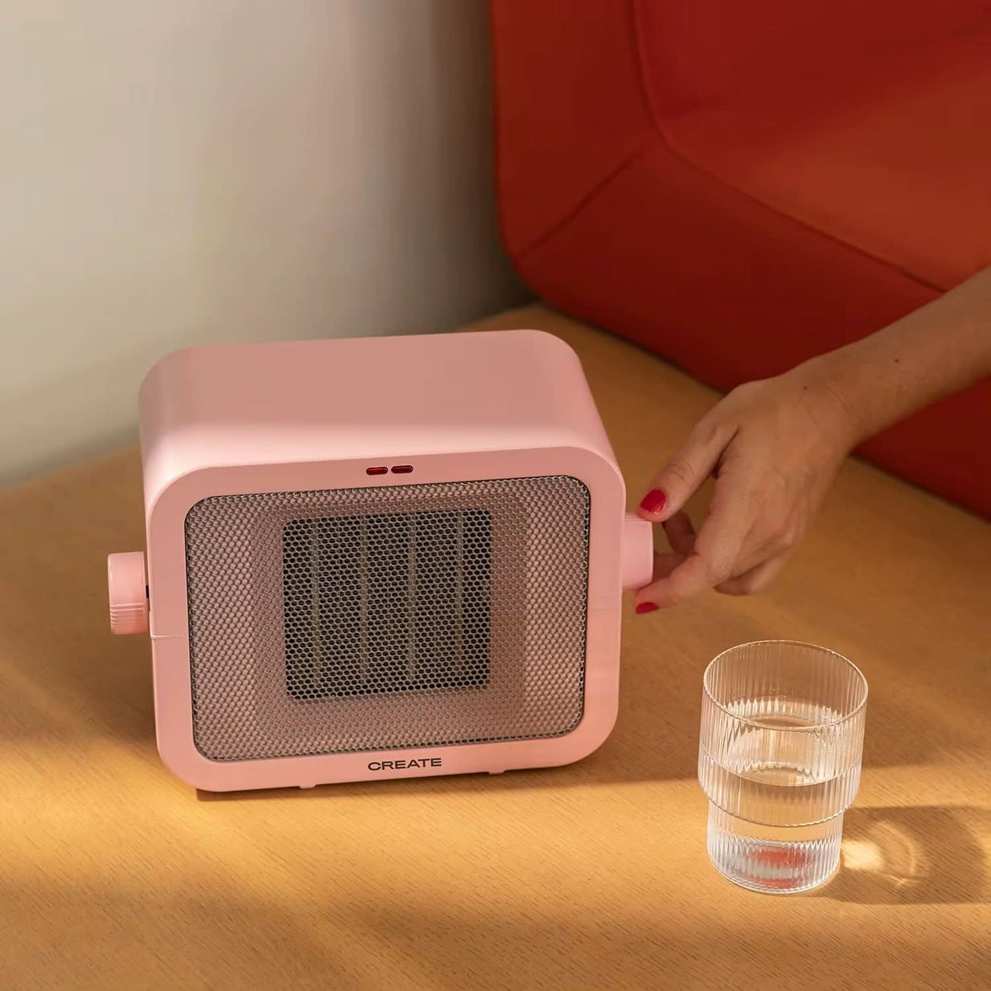 Norvo | Bærbar keramisk romvarmer 1500W med overopphetingssikkerhetsbeskyttelse