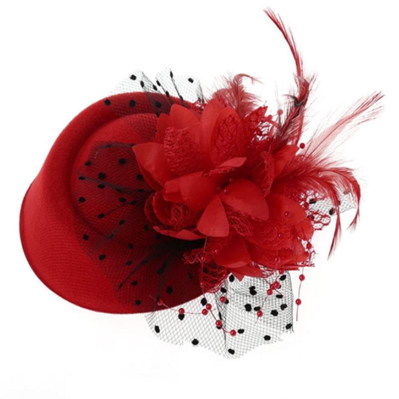 Norvo | Vintage falsk ullhatt