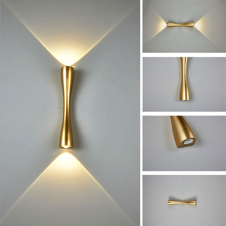 RéconfortGlow – Elegant Vanntett Vegglampe for Innendørs og Utendørs Norvo