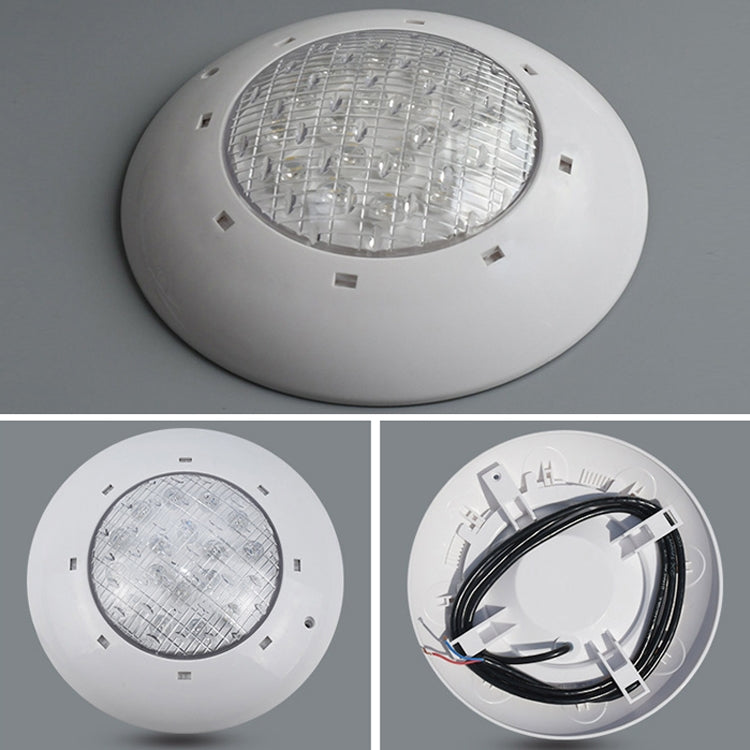 Norvo | 18x3W ABS plastbassengvegglampe undervannsbelysning (Hvit)