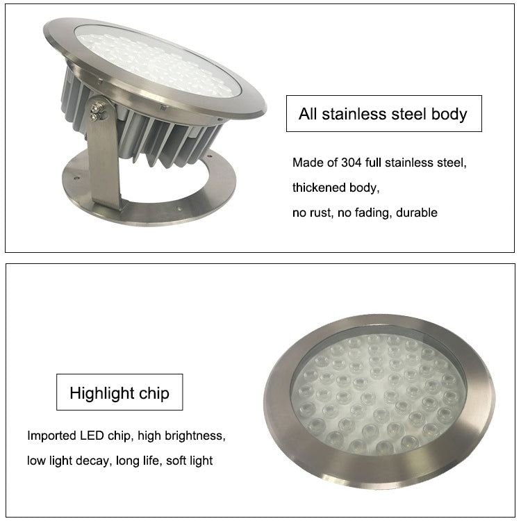 Norvo | 9W Quadrat Park Landskaps LED Underwater Light Pool Light (Varm Hvit Lys)