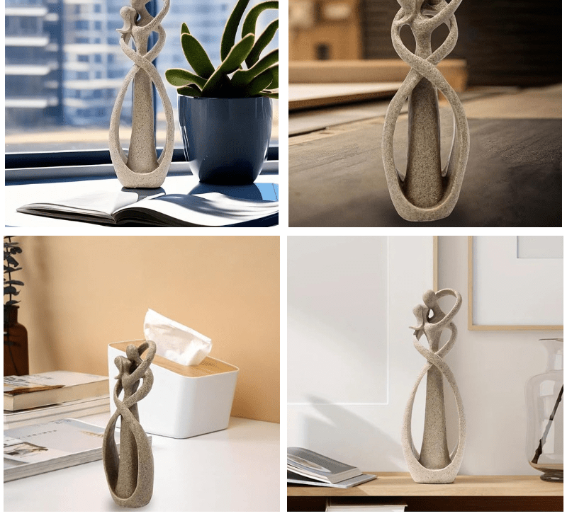 Norvo | Abstrakt Skulptur for Kjærlighet & Eleganse