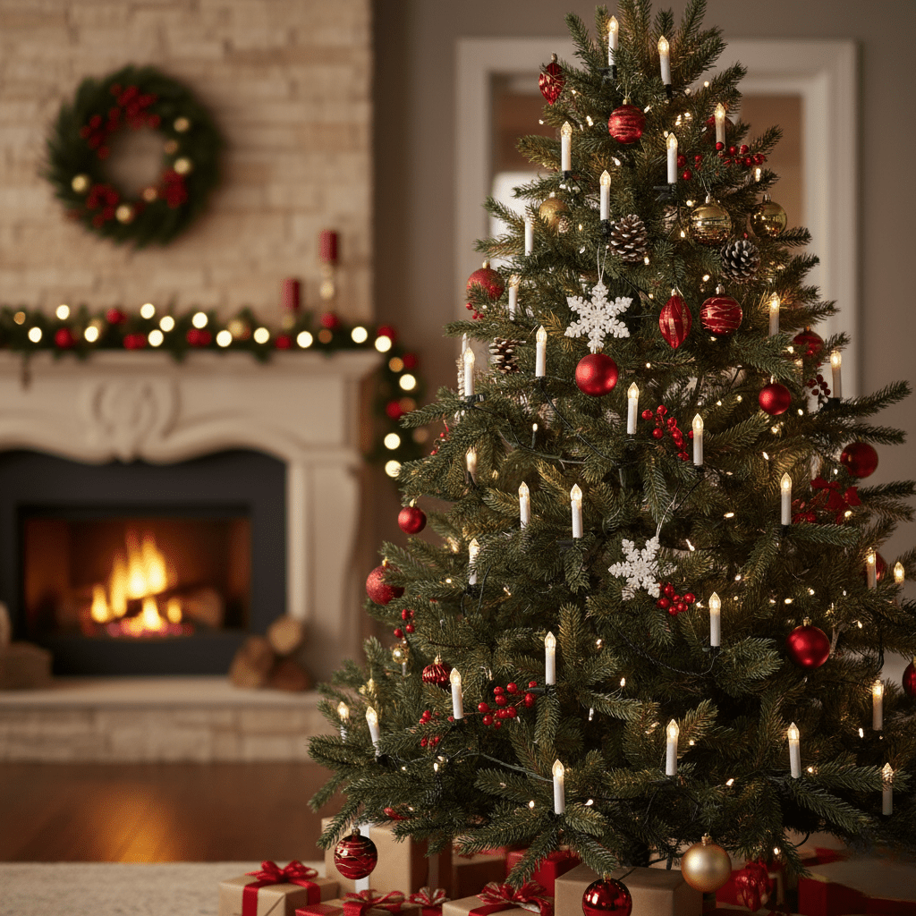 Norvo | Lysfri julesett med mykt LED-lys