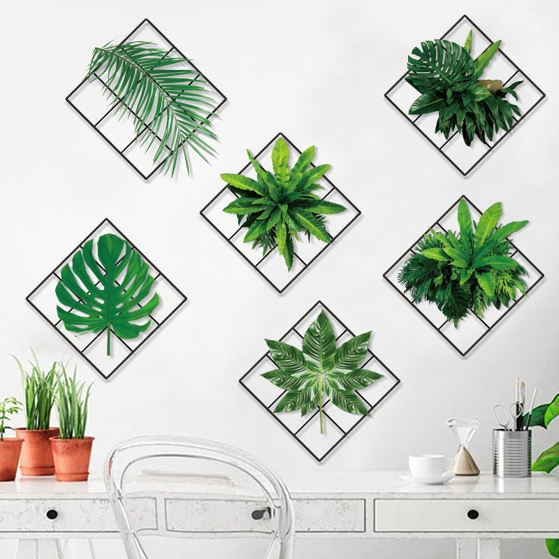 Norvo | Plante klistremerker - Illusjon av realistiske planter - Dekorer med stil