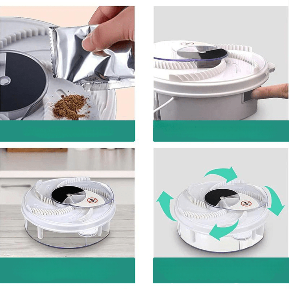 Norvo | Stille og sikker fluefanger for hjem og hage