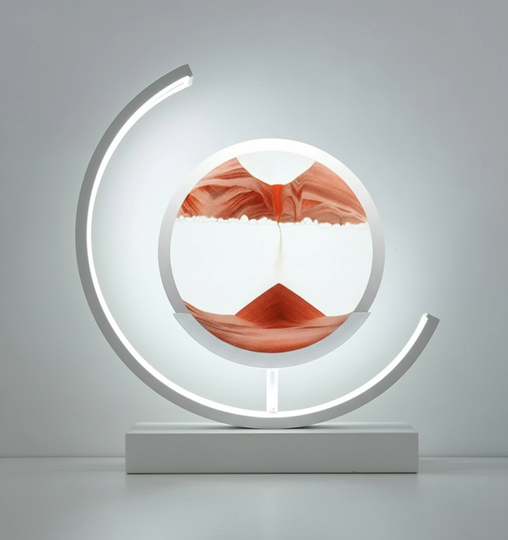 Norvo | DuneGlow Bordlampe – Håndlaget Stemningslampe med Beroligende Lys og Moderne Design