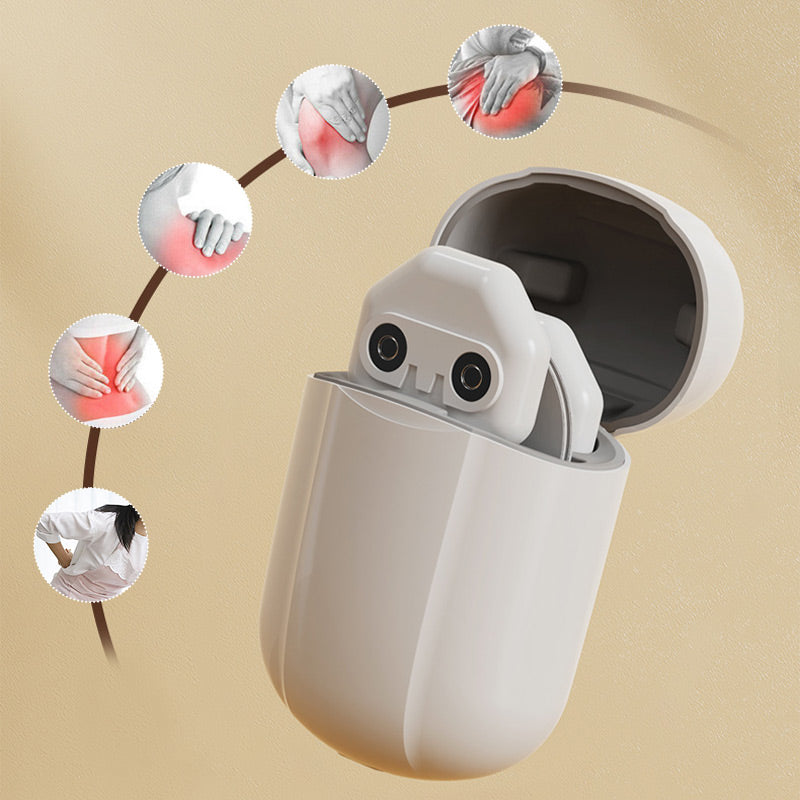 Norvo | Trådløs TENS massasjepatch – Bærbar smertelindring og muskelstimulering Tensiffy med oppladbar elektrisk pulsteknologi