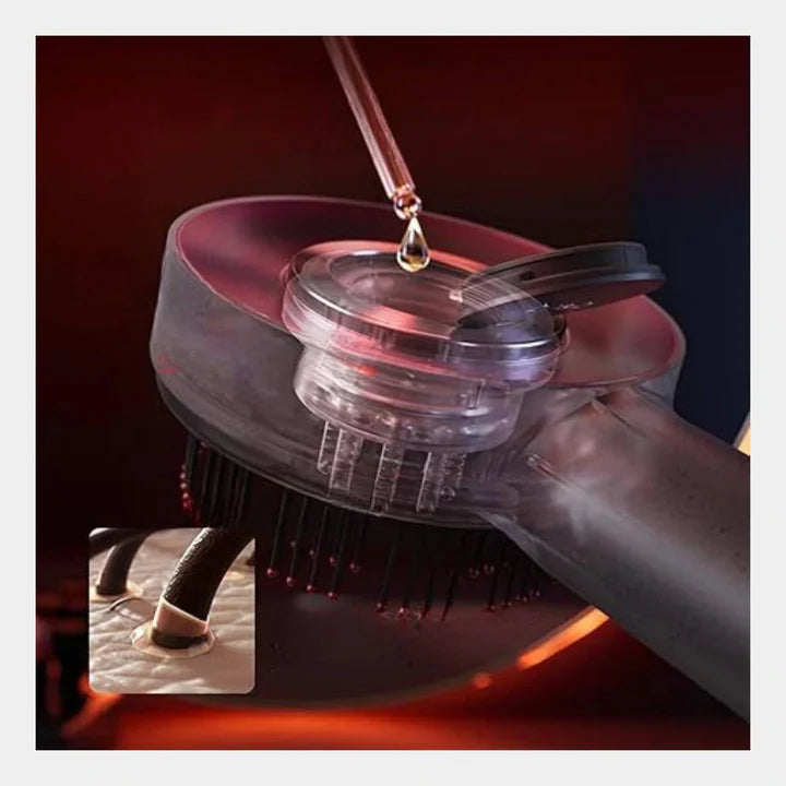 Norvo | Elektrisk hodebunnsmassasjebørste med LED-lysterapi