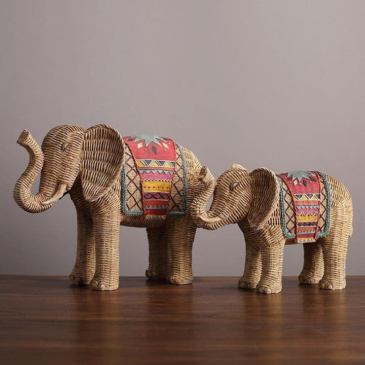 Elephant Rattan Statue Norvo