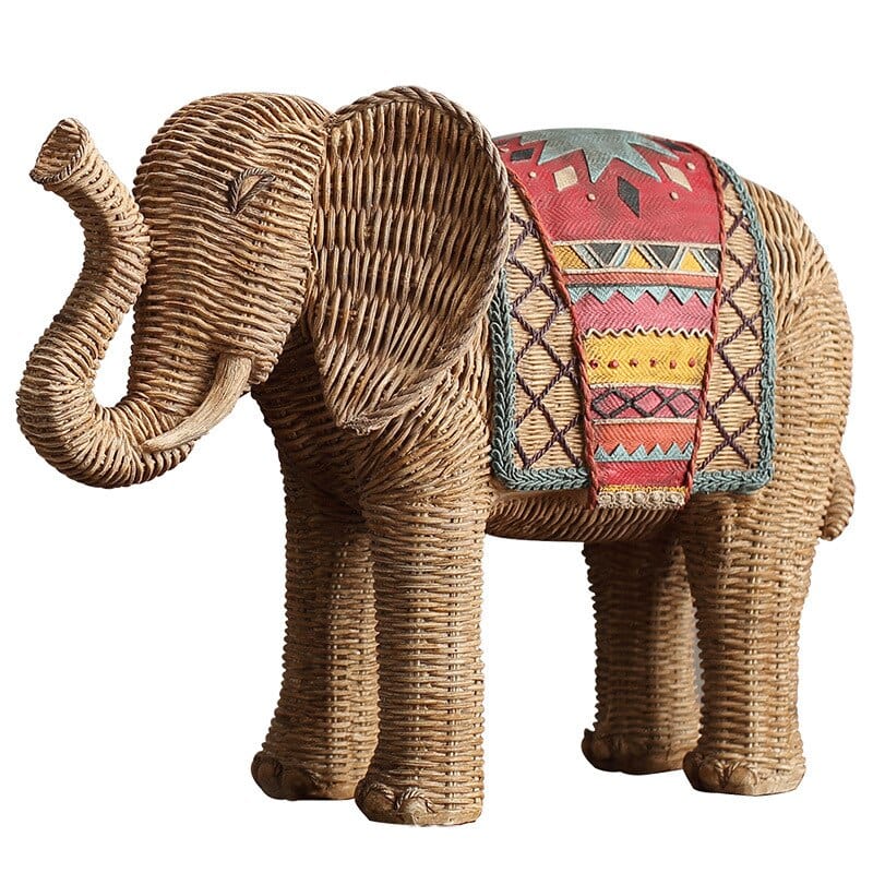 Elephant Rattan Statue Norvo
