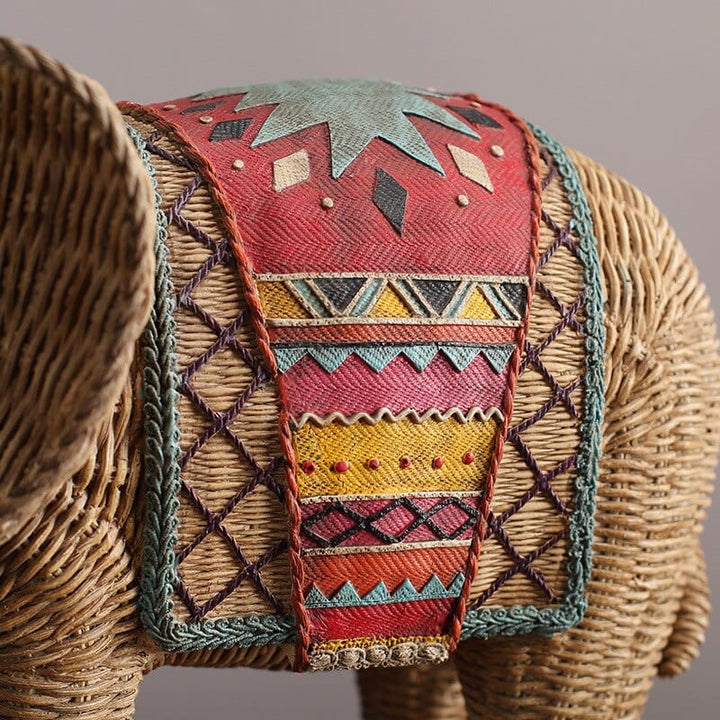 Elephant Rattan Statue Norvo