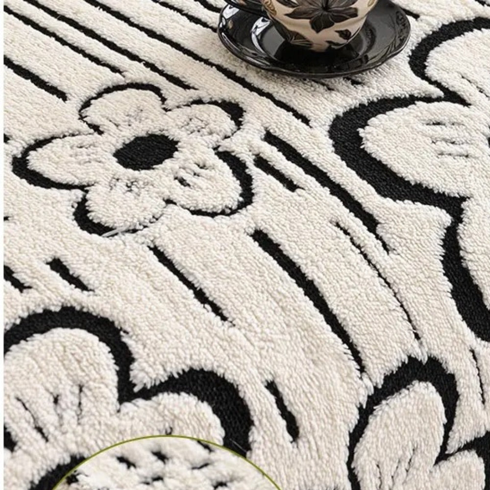 Norvo | Brodert Blomst Myk Sofa Beskytter