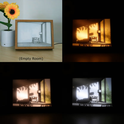 Norvo | Kreativ DIY Sollys Maleri Nattlampe