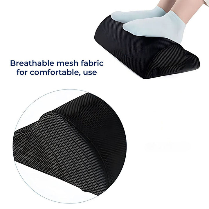 ErgoLift Comfort Fotstøttepute | Ergonomisk Støtte - Forbedret Sirkulasjon - Lindre Ryggen - Forbedret Holdning - hjemme eller på kontoret Norvo