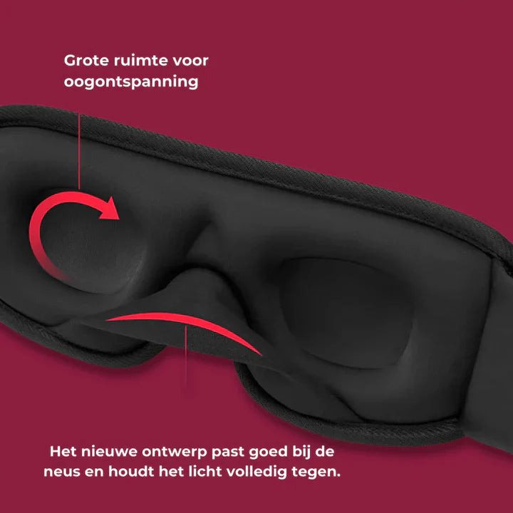 Norvo | Ergonomisk 3D Søvnmaske