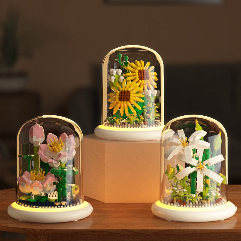 Norvo | Evige Byggeklosser Blomst Blomstring