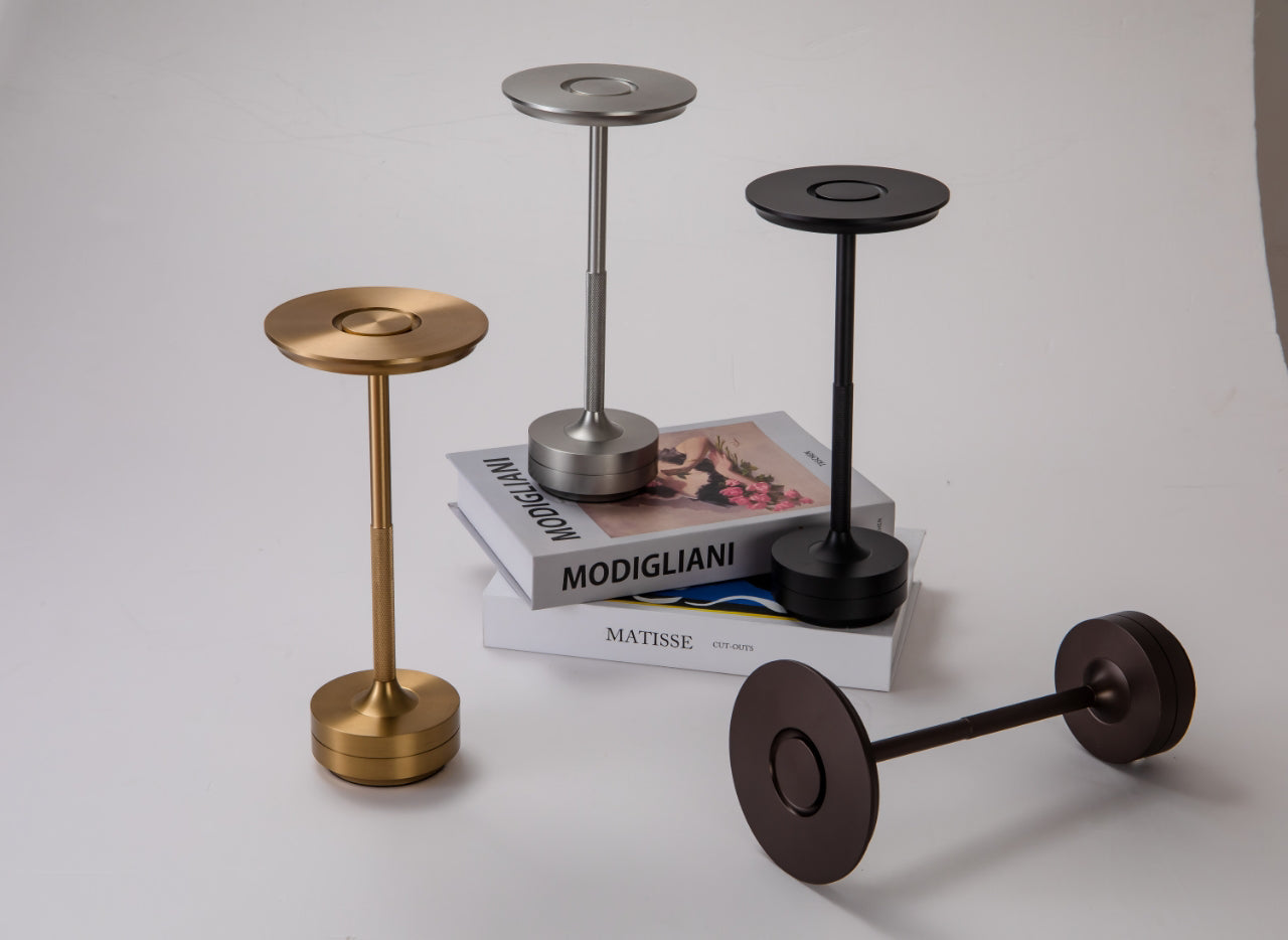 Norvo | ClarityGlow Luxe Edition | Trådløs LED Bordlampe