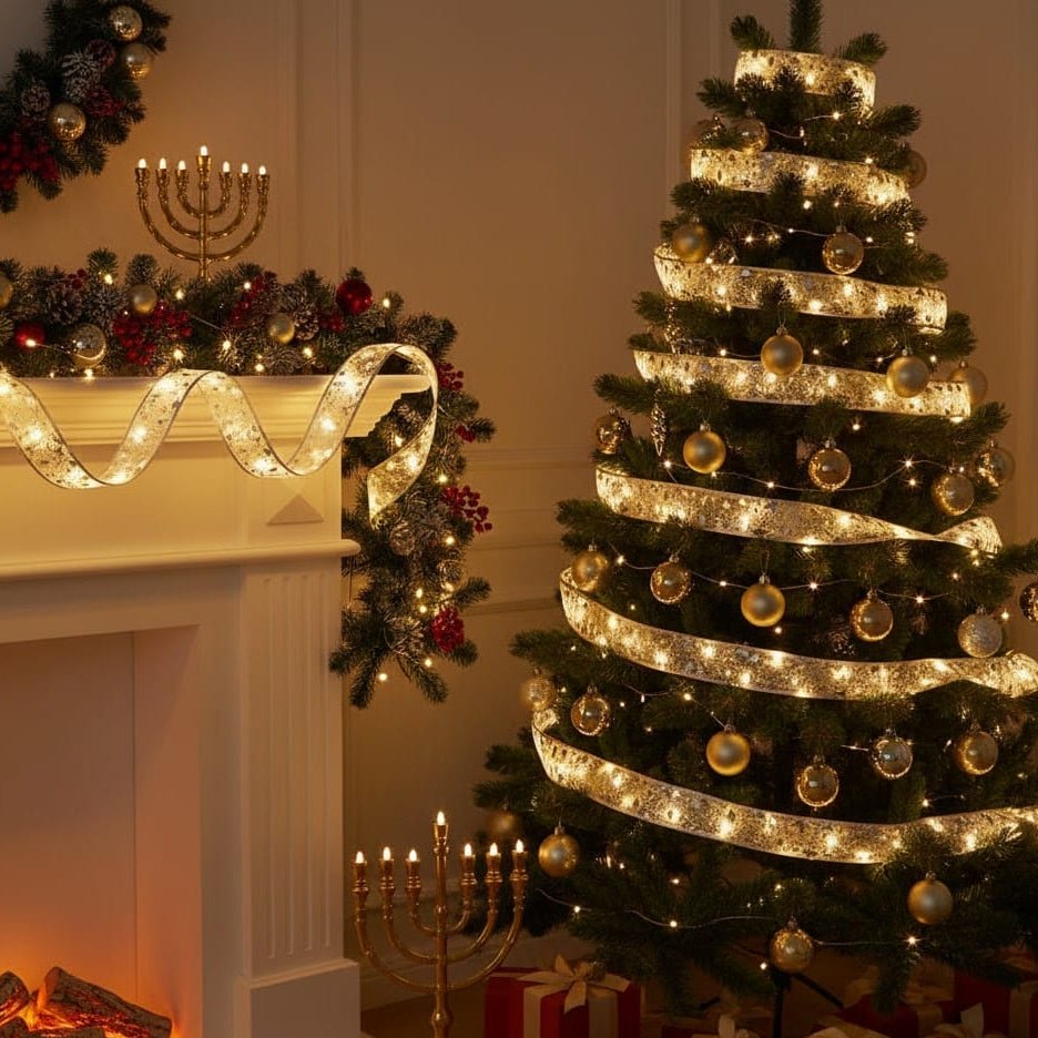 Norvo | Dobbeltlags LED lyslenker for juletre