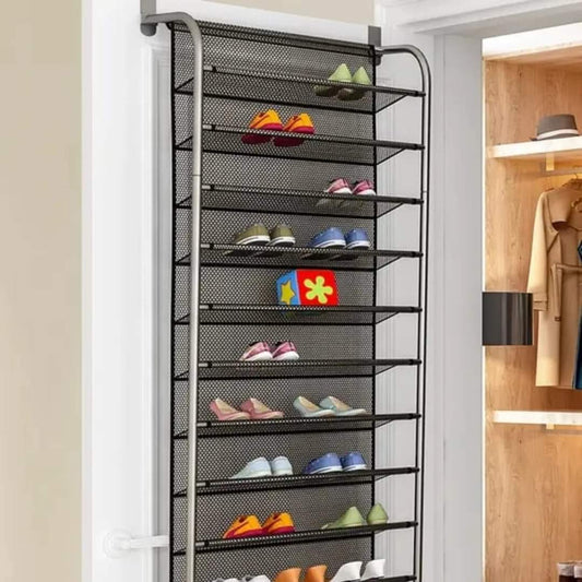 Norvo | 10 Tier Over The Door Sko Rack Organizer