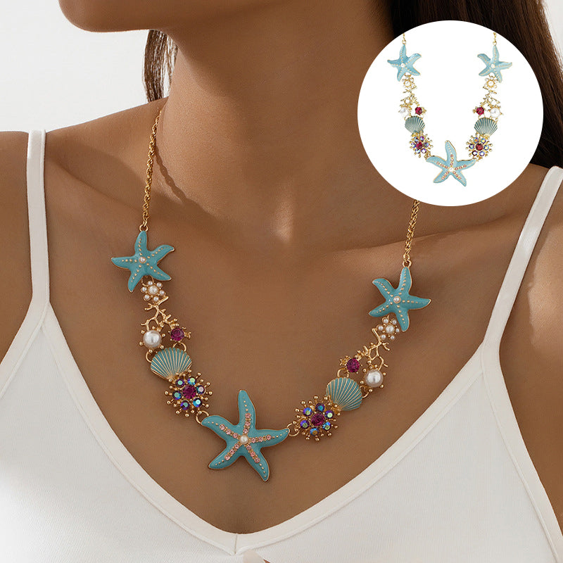 Norvo | Shell Piratkjede med Perle