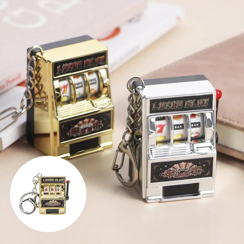 Norvo | Nøkkelring designet som en spilleautomat