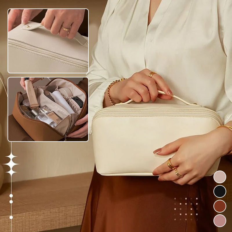 Norvo | PU Bærbar Reisedaglig Kosmetikkoppbevaringsveske