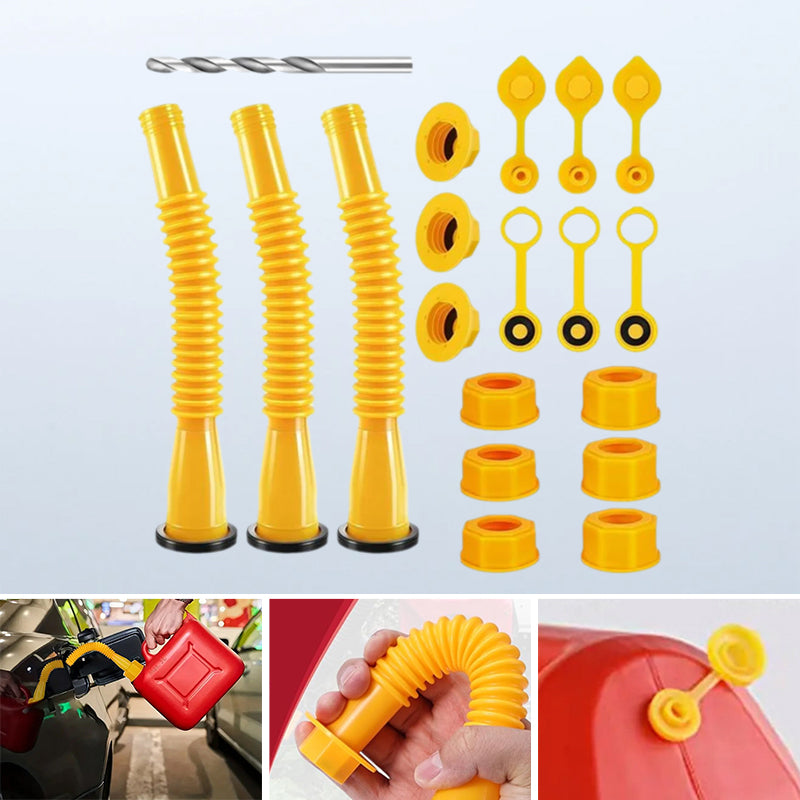 Norvo | Oppgradert erstatningsbrennstoffkanne tut med fleksibelt hode