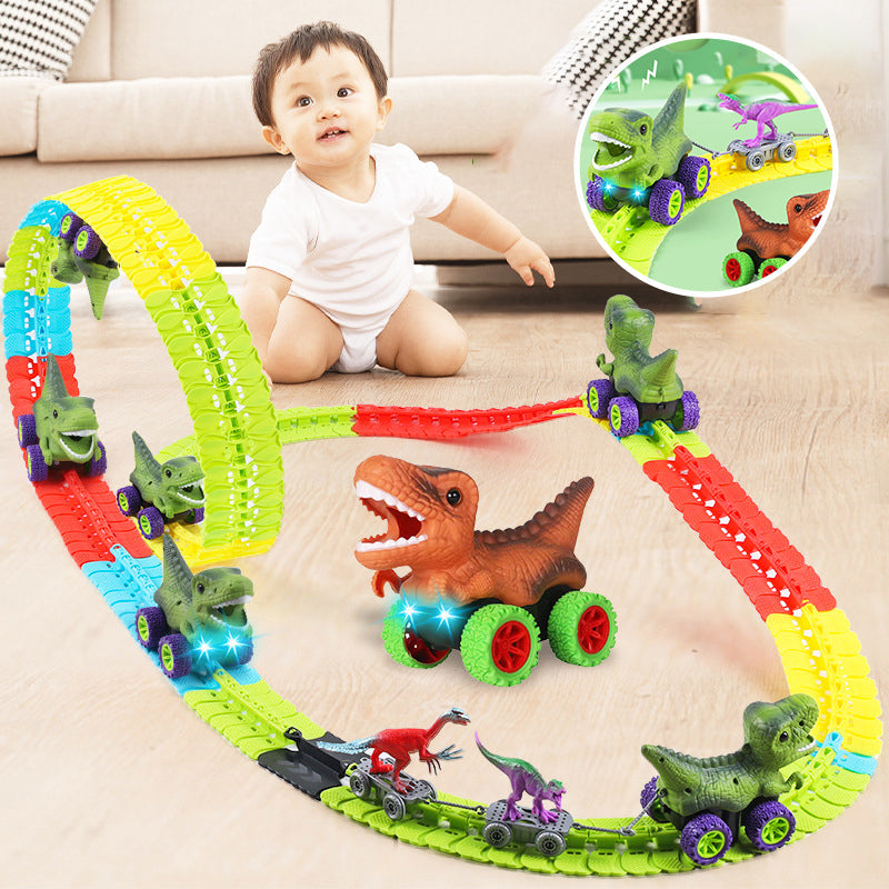 Norvo | Berg- og dalbane dinosaurbanebil