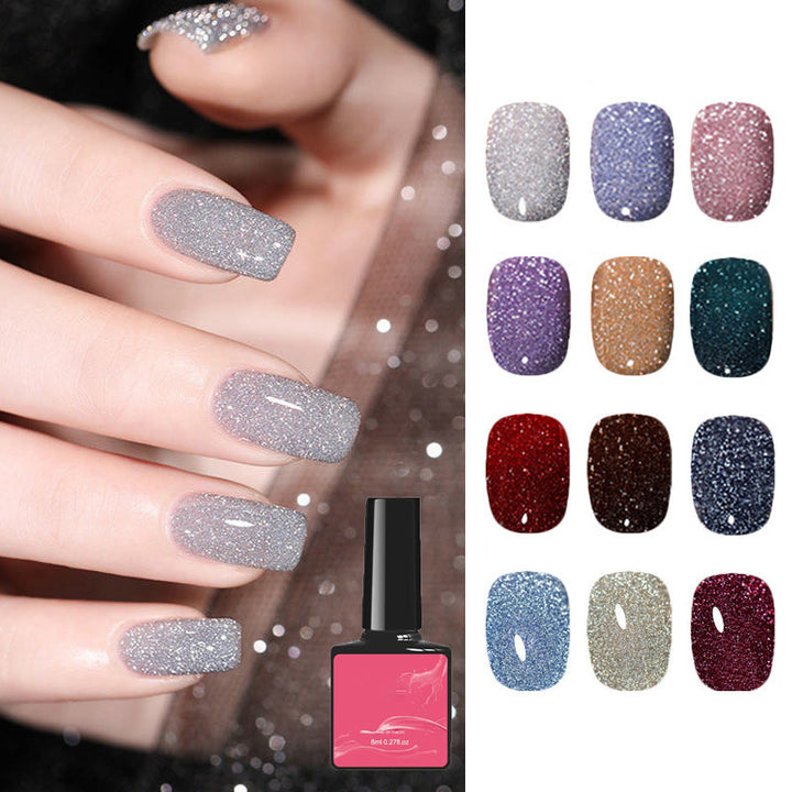 Høy tetthet glitter neglelakk gel | Norvo