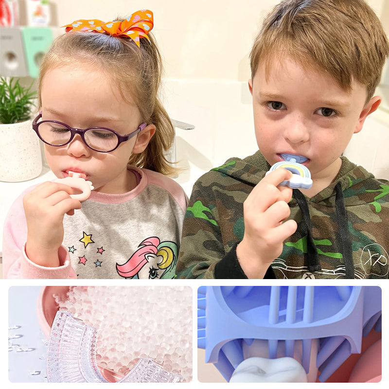 Norvo | Barne Regnbue U-formet Tannbørste