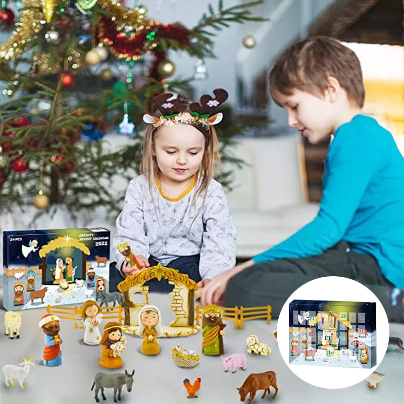 Norvo | 24 Dager med Jul Nativity Set