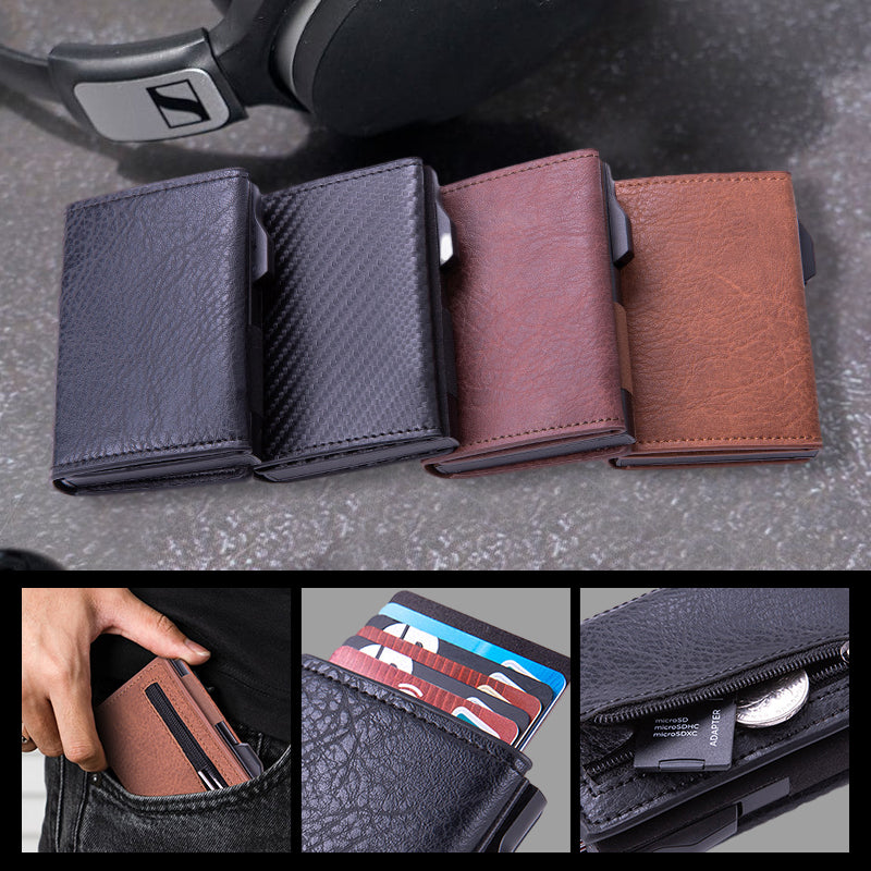 Norvo | Side Push Auto Pop-Up Kortholder