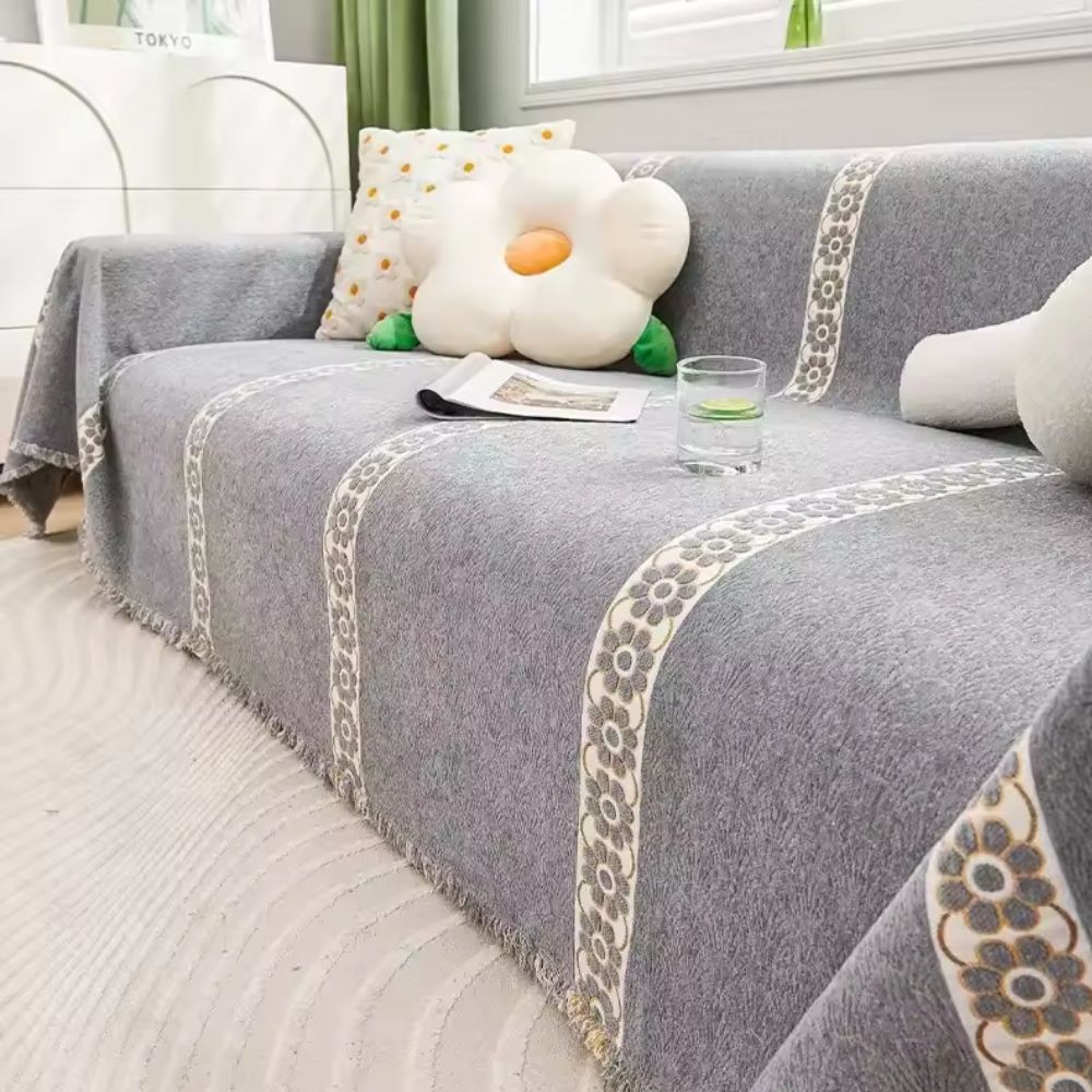 Norvo | Flourish Leaf Sofa Cover