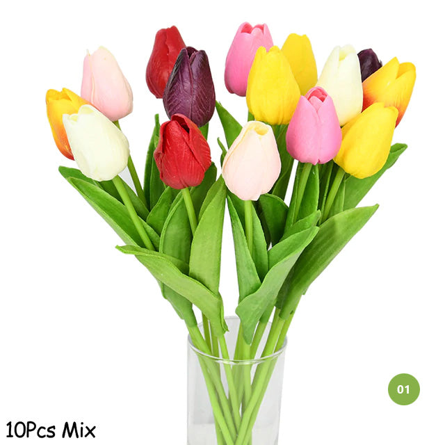 Norvo | Fashion Tulip Künstige Blumen For vedlikeholdsfri kreativ hjemmeinnredning Blomstermisjoner For stue spisestue Nordisk Hjemdekorasjon