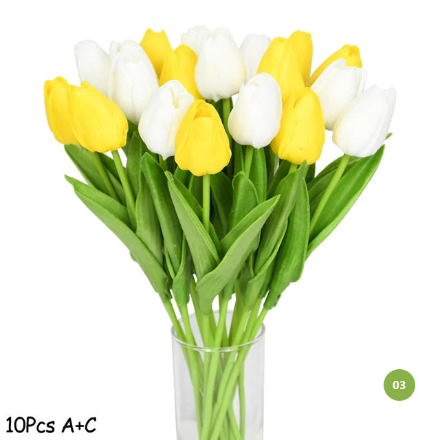 Norvo | Fashion Tulip Künstige Blumen For vedlikeholdsfri kreativ hjemmeinnredning Blomstermisjoner For stue spisestue Nordisk Hjemdekorasjon