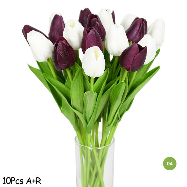 Norvo | Fashion Tulip Künstige Blumen For vedlikeholdsfri kreativ hjemmeinnredning Blomstermisjoner For stue spisestue Nordisk Hjemdekorasjon