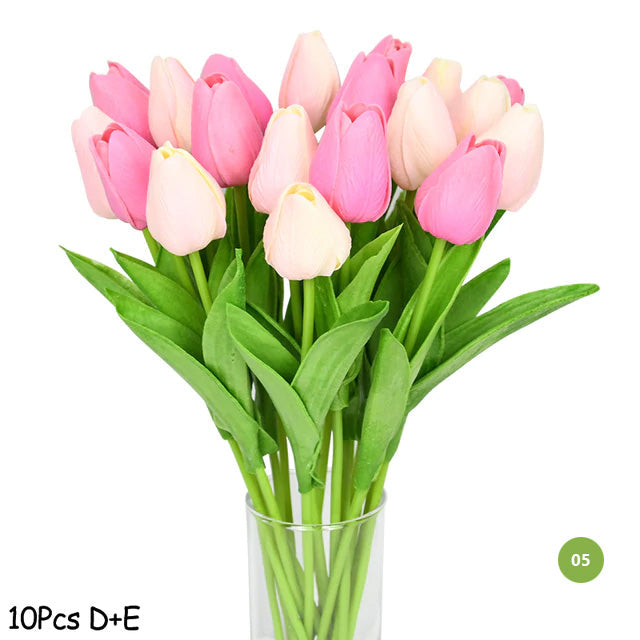 Norvo | Fashion Tulip Künstige Blumen For vedlikeholdsfri kreativ hjemmeinnredning Blomstermisjoner For stue spisestue Nordisk Hjemdekorasjon