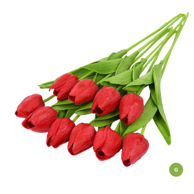 Norvo | Fashion Tulip Künstige Blumen For vedlikeholdsfri kreativ hjemmeinnredning Blomstermisjoner For stue spisestue Nordisk Hjemdekorasjon