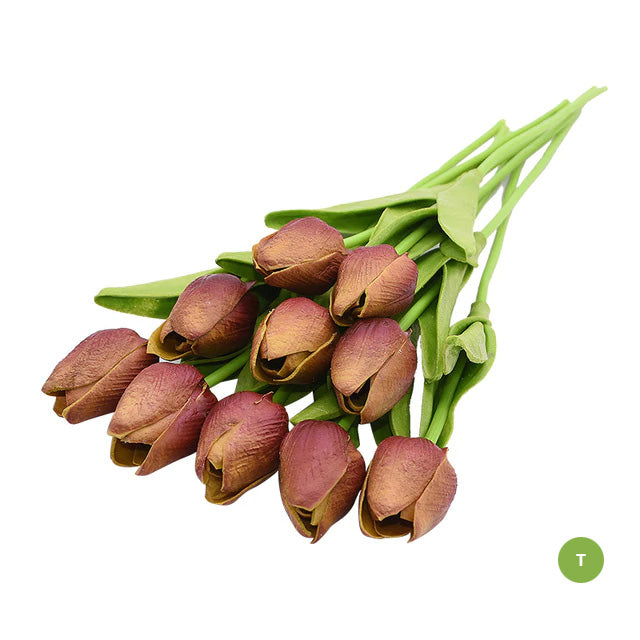 Norvo | Fashion Tulip Künstige Blumen For vedlikeholdsfri kreativ hjemmeinnredning Blomstermisjoner For stue spisestue Nordisk Hjemdekorasjon