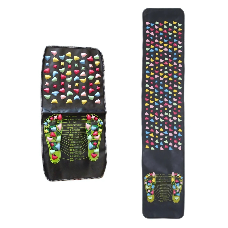 Norvo | Akupressur Fotmassasjematte – Lindrer Stress & Forbedrer Blodomløp