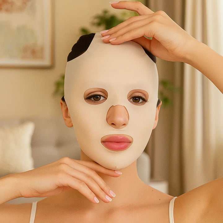 FirmLift | Anti‑Wrinkle Face Lift Mask – Reusable Compression – Soft Ergonomic Fit – Overnight Firming & Tightening for Mature Skin Norvo