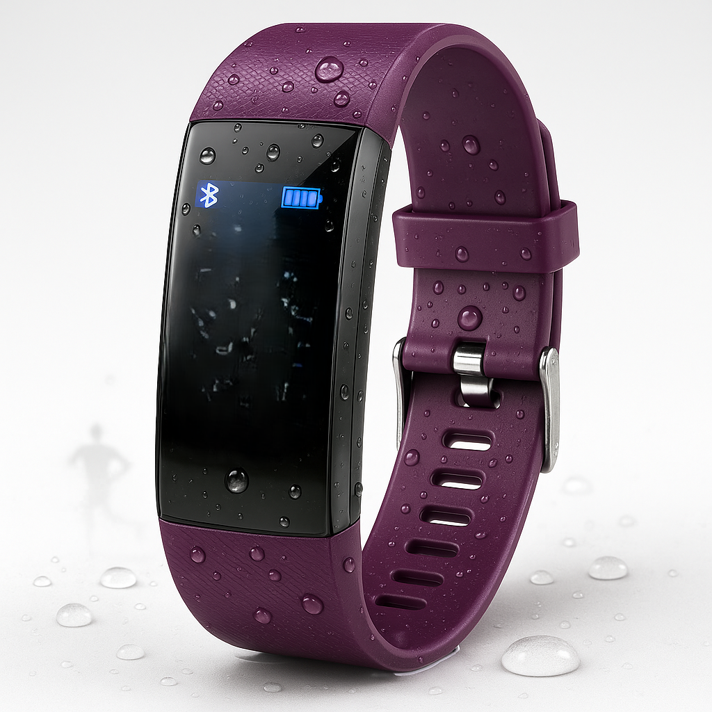Norvo | Smartklokke TPU-rem Vanntett Fitness Tracker