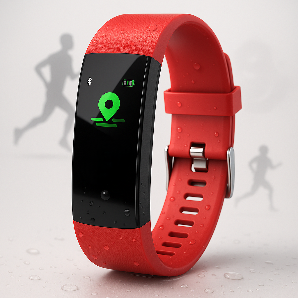Norvo | Smartklokke TPU-rem Vanntett Fitness Tracker