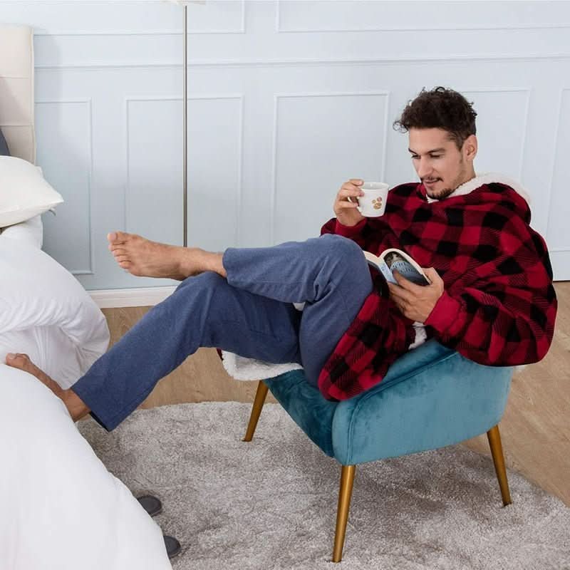 Norvo | Fleece Hoodie Teppe for Ultimat Komfort