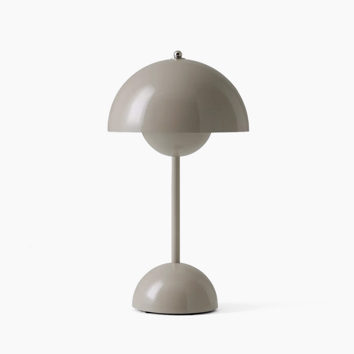 Norvo | Fleur LED Bordlampe - Elegant trådløs design, Ikonisk 60-talls stil, Dimbar lys, Moderne hjemmedekorasjon