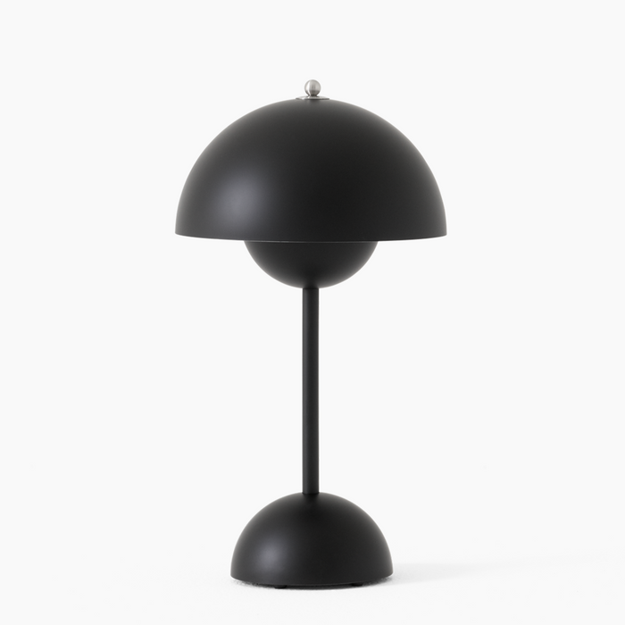 Norvo | Fleur LED Bordlampe - Elegant trådløs design, Ikonisk 60-talls stil, Dimbar lys, Moderne hjemmedekorasjon