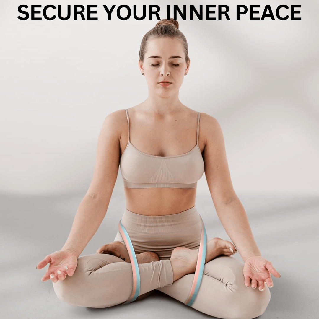 Norvo | Flexfit Yoga Band – Justerbart Stretchbånd for Yoga & Fleksibilitetstrening