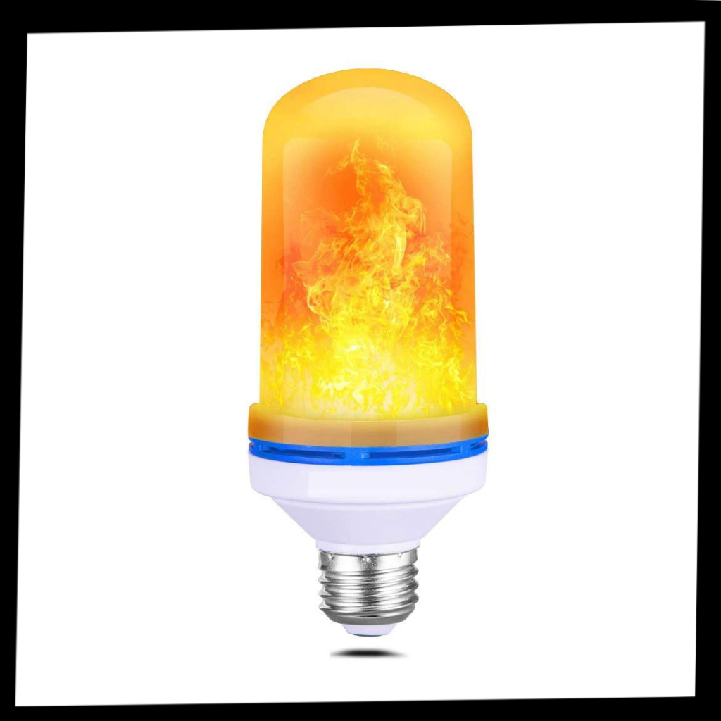 Flimrende LED-flammelampe